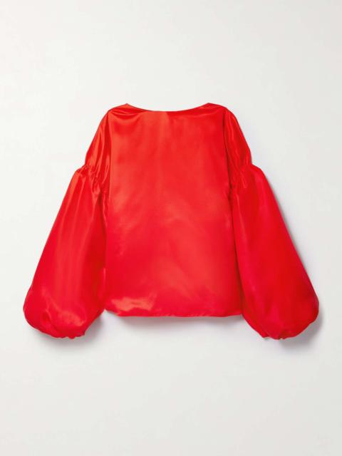 Quico oversized silk blouse
