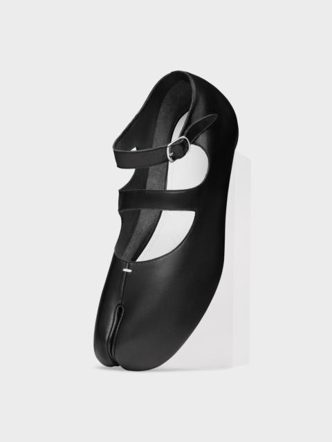 Tabi calfskin ballerinas