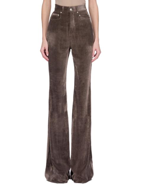 Gray Concordians Bolan Bootcut Trousers