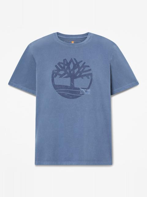 Men's Garment Dyed Logo Graphic T-Shirt