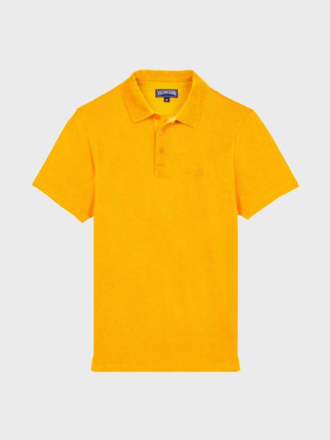 Men Terry Polo Solid