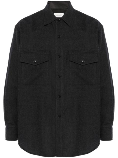 virgin-wool shirt