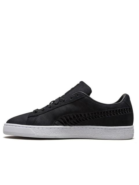 (WMNS) PUMA Basket Black 369318-01