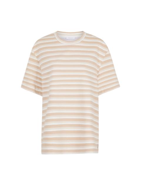 Striped Cotton T-Shirt stripe