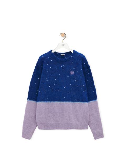 Sweater in mohair blend