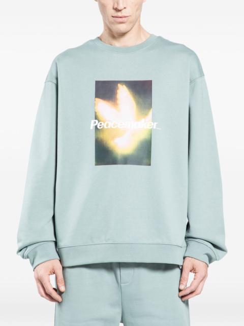 crew-neck sweatshirt