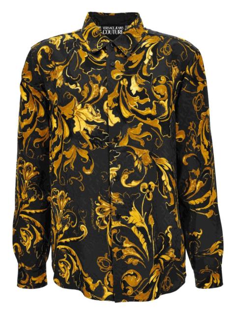 Barocco-print shirt