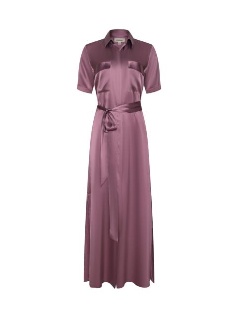 Klement Silk Shirt Dress