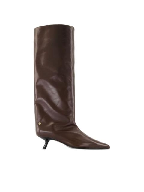 Tall Hilda point-toe boots