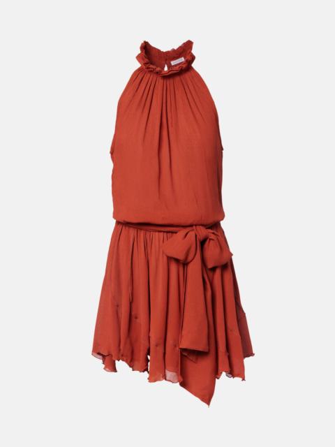 Bianca gathered minidress