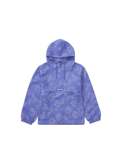 Supreme Floral Tapestry Anorak Blue