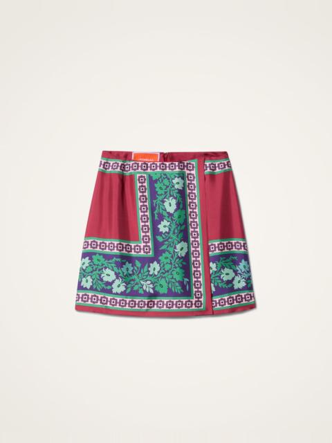 Mini Foulard Skirt