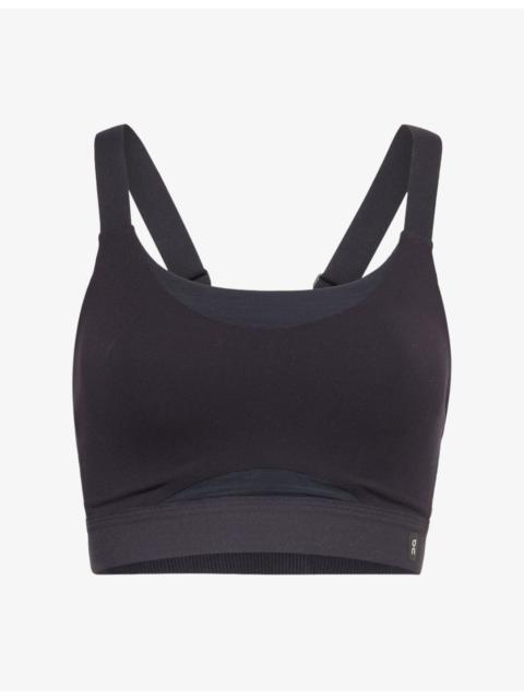 Performance High-Support Stretch-Woven Sports Bra