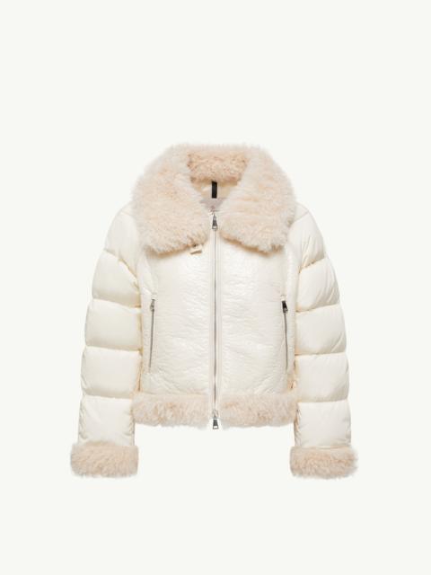Rubrouk Teddy-Trimmed Short Down Jacket