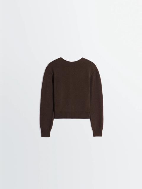 REVERSIBLE BUTTONED SWEATER IN CASHMERE WOOL