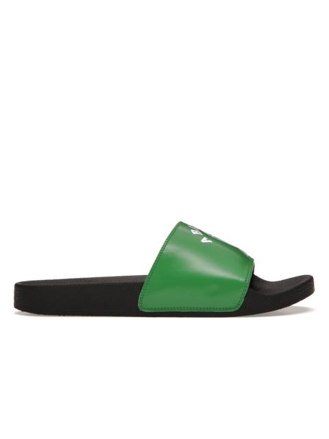 A Bathing Ape College Slide Sandals Green