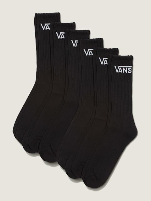 Classic Crew Socks 6-Pack