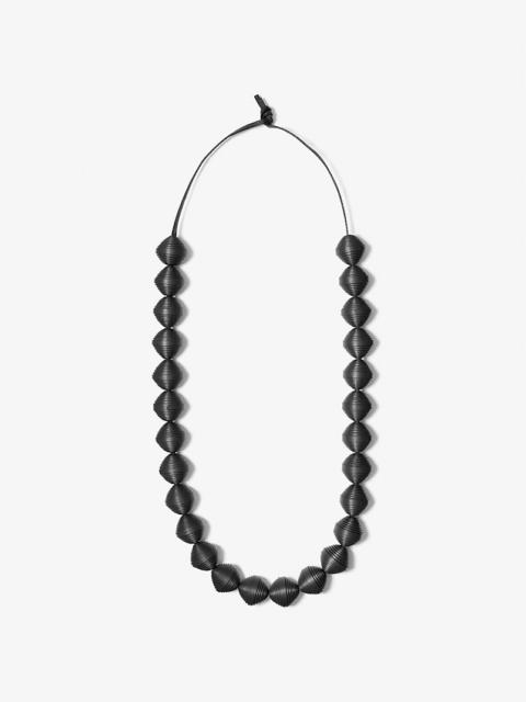 Leather Beads Necklace