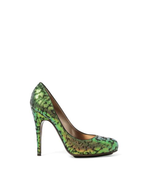 Pump Shoes in Green