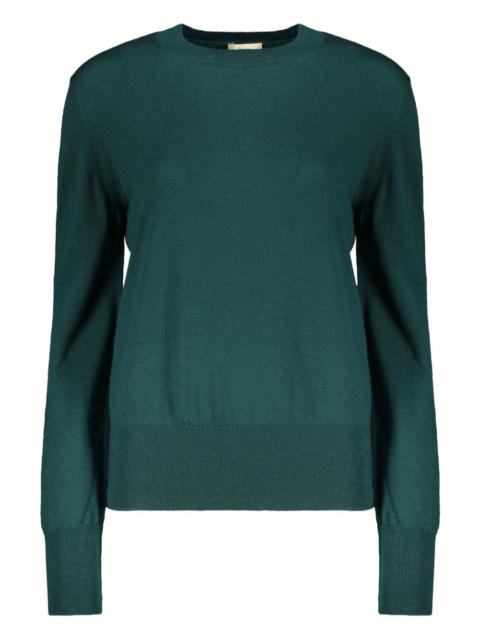 long sleeve crew-neck sweater