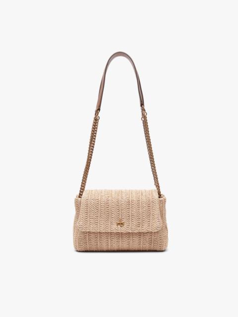 Chelsea Small Straw Flap Bag