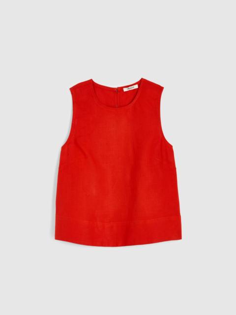 Shell Top in 100% Linen