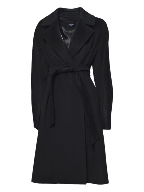 belted wrap coat