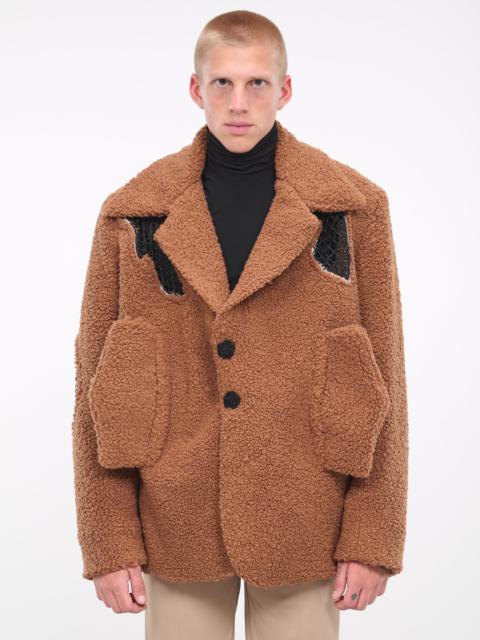 Teddy Cut-Out Jacket