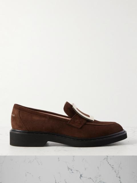 Viv Rangers Buckled Suede Loafers