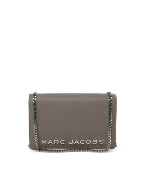 logo-plaque clutch bag