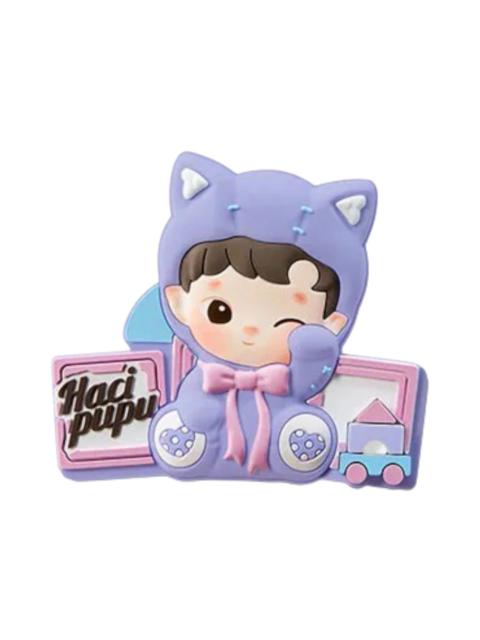 Pop Mart Hacipupu Rolling Time Machine Series Hey and See You! Fridge Magnet Silicone Clip