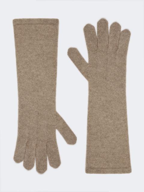 Cashmere gloves - BEIGE