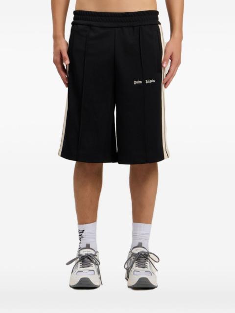 logo-embroidered track shorts