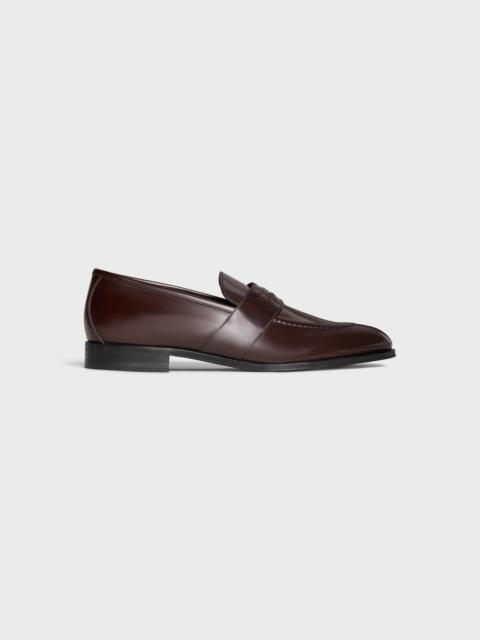 CELINE MALAQUAIS PENNY TRIOMPHE LOAFER in POLISHED BULL