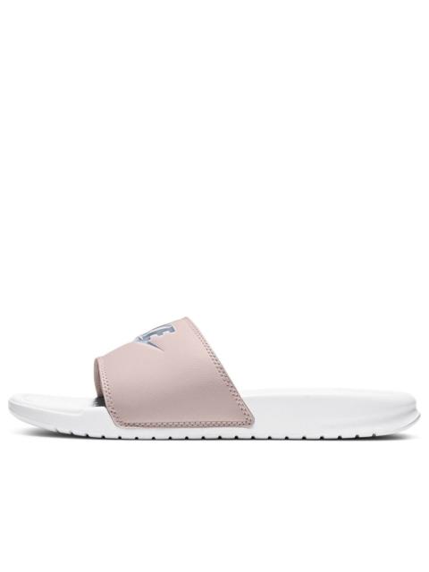 (WMNS) Nike Benassi JDI Slides 'Ghost Barely Rose' 343881-114