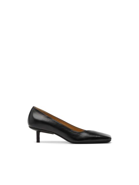 square-toe heeled pumps