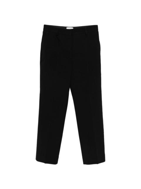 cropped suit trousers