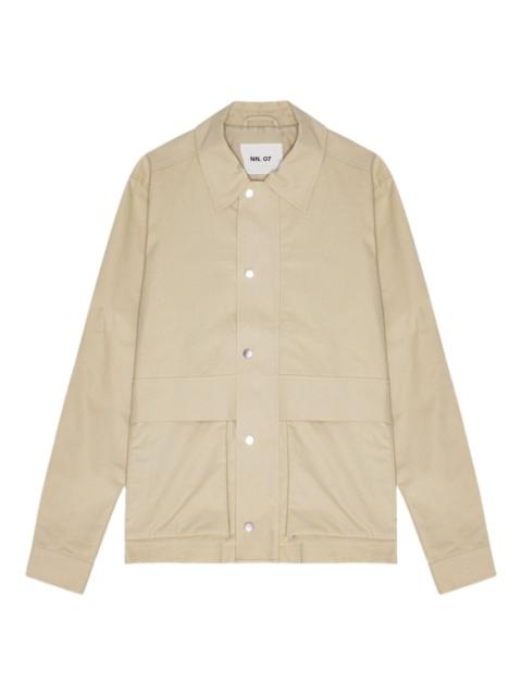 Paulo press-stud overshirt