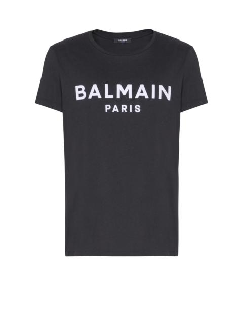 T-shirt with Balmain Paris print
