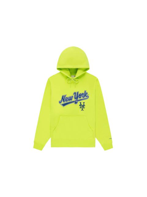 Aime Leon Dore x New York Mets Logo Hoodie Lime Green