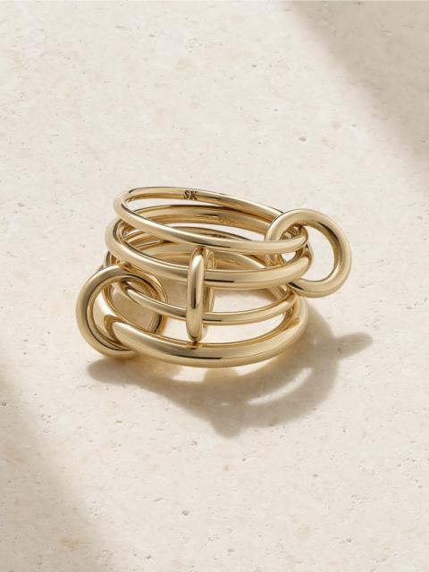 Pisces 18-karat Gold Ring
