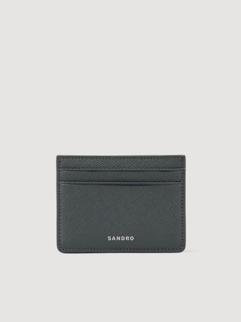 RECONSTITUTED LEATHER CARDHOLDER