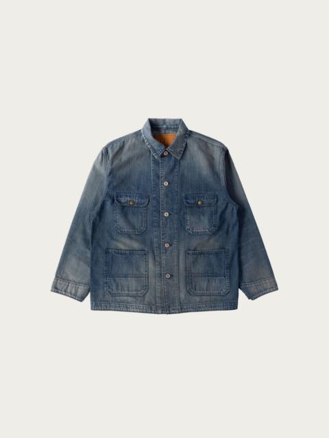 West Indian Seaisland Denim Chore Jacket - Vintage Worn