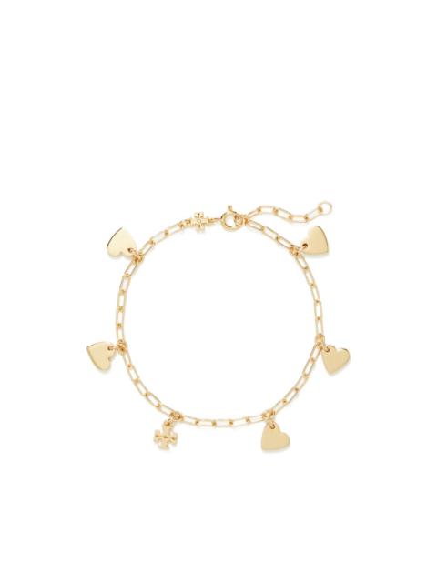 cURIOSITY heart-charm bracelet