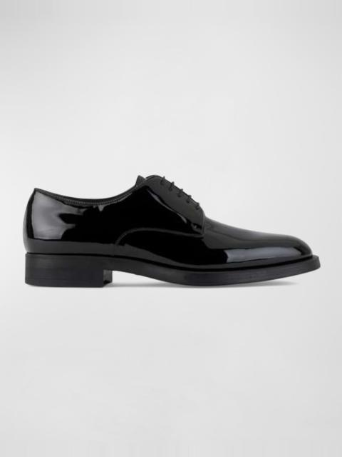 Men's Patent Leather Derby Shoes
