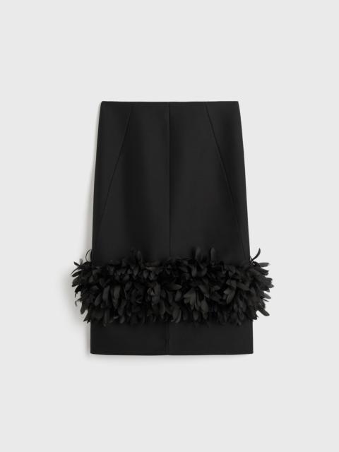 Petal skirt black