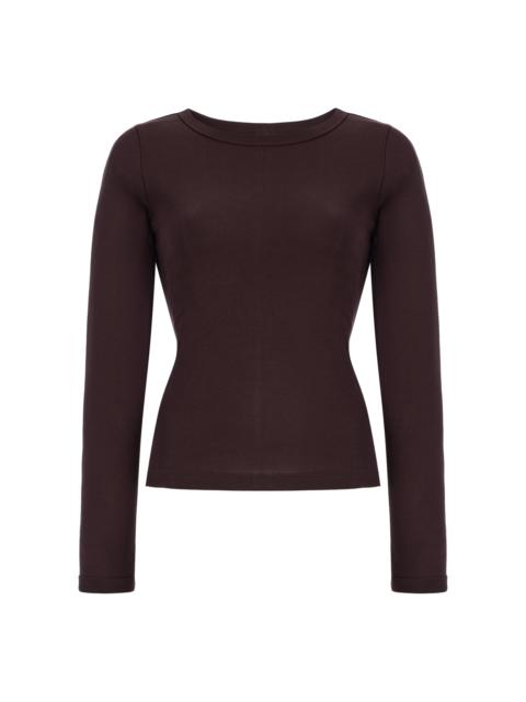 Max Cotton T-Shirt brown