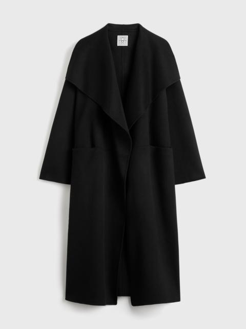 Signature doublé coat black