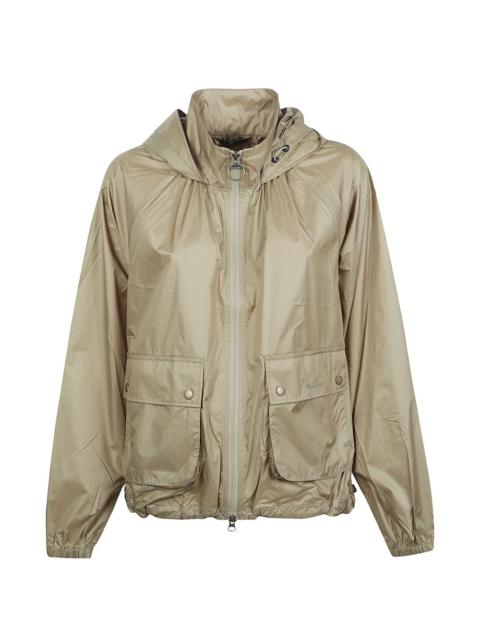 bleached olive hooded jacket