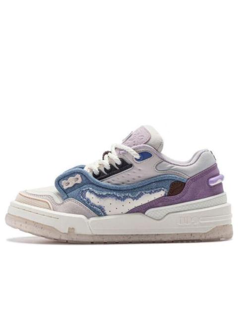 (WMNS) Li-Ning 001 BTC Mega 'White Blue Purple' AGCU004-3